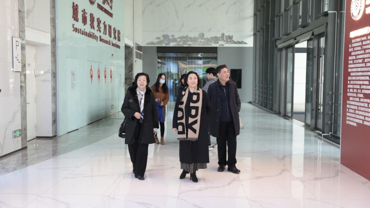 共谋发展新篇章 山东北大校友会走访北京大学城市软实力研究院